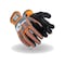 Magid Coated Gloves, Sandy Nitrile, 4 Abrasion Level, Orange, 3XL 1 PR TRX400XXXL - alternate 1